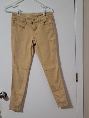 The Limited Mustard Skinny Leg Jeans